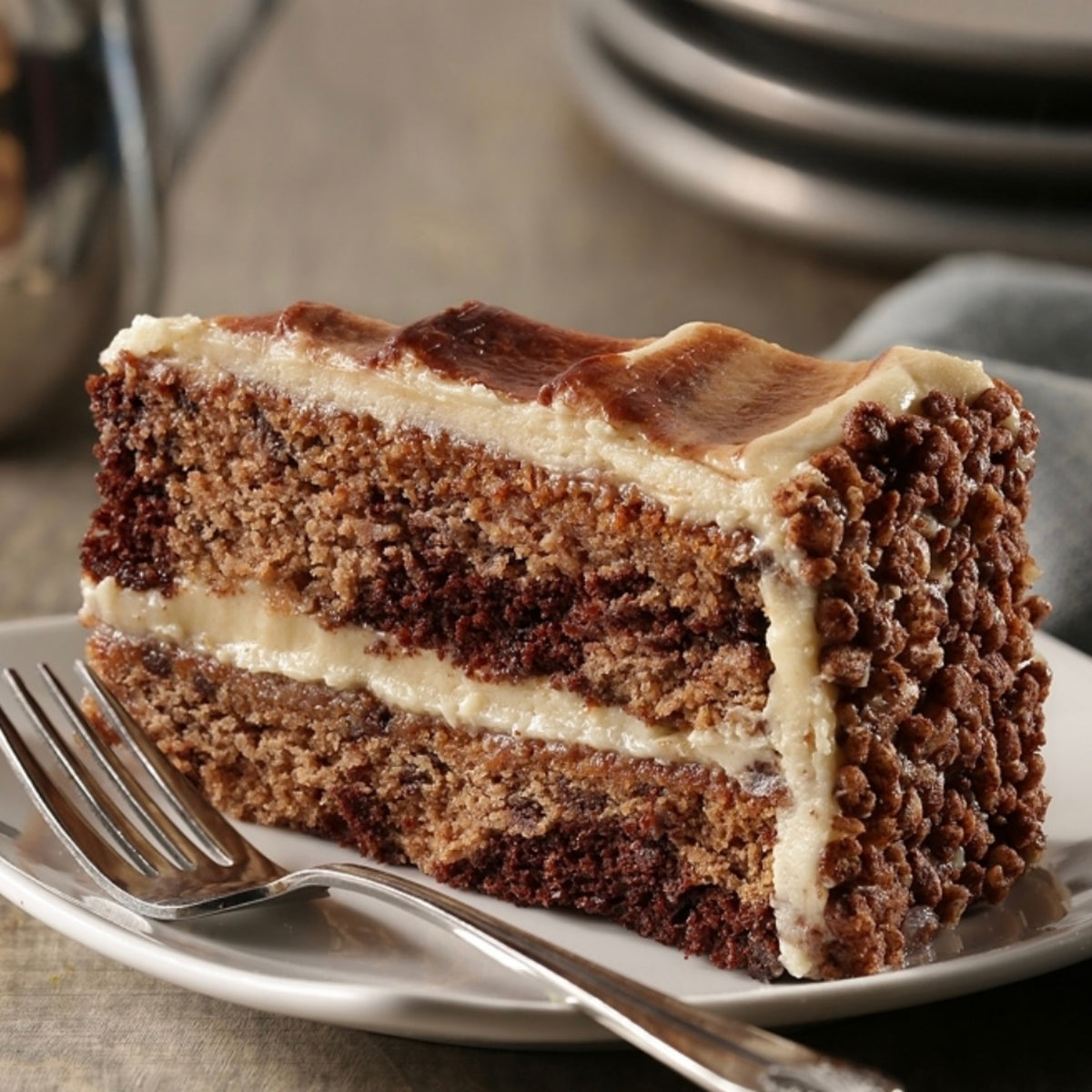 Banana Chocolate Swirl Cake