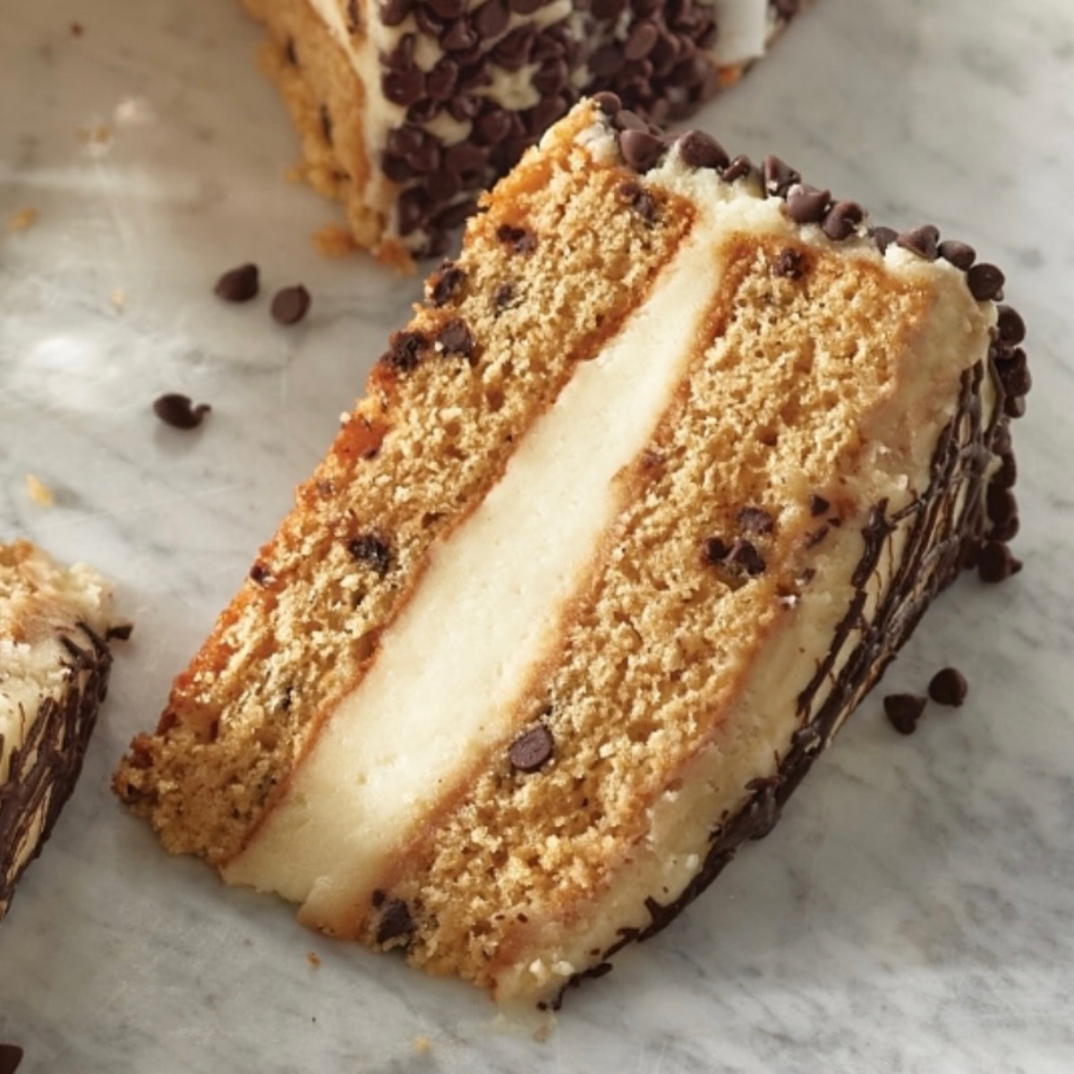 Chocolate Chip Cookie Cake